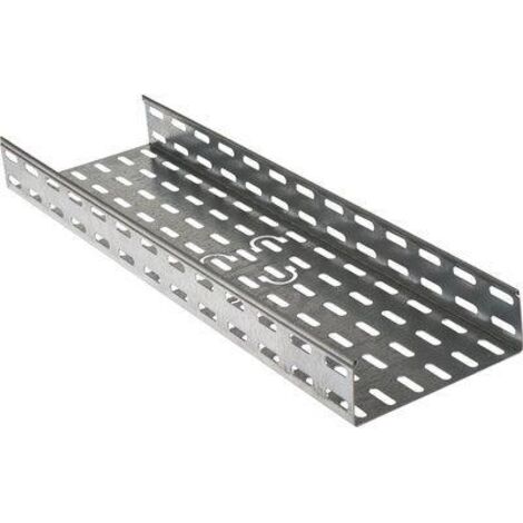 Chemin de câble dalle PSn 316x51mm – Longueur 3000mm – Électro-zingué pour protection contre corrosion – Gestion efficace des câbles – Niedax