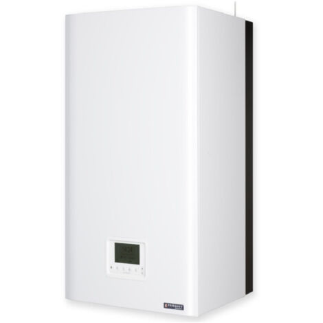 Frisquet – Chaudière gaz à basse température 25 kW – Corps en cuivre – Brûleur FlatFire® – Émissions NOx minimisées – Régulateur Eco Radio System Visio – B4AA25020