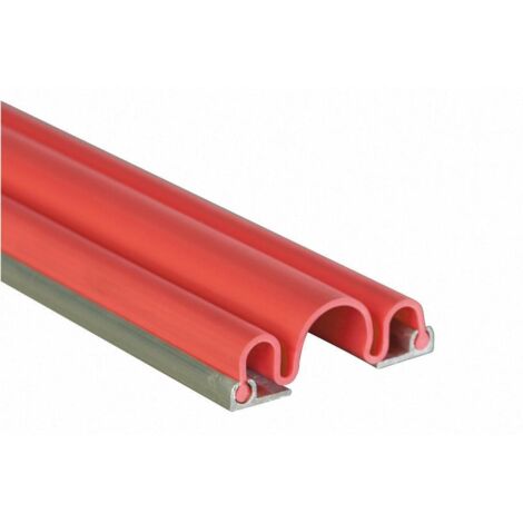 Kit anti pince doigts GAROMIN Feu N°2 WATTELEZ 3 soufflets 1400 mm + rail + adh - Gris - 606001G