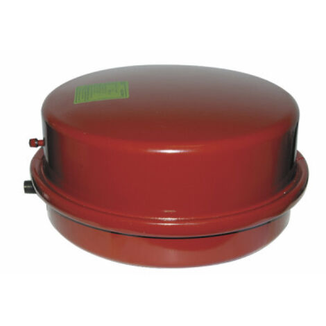 Vase d'expansion circulaire 12L – Pour systèmes de chauffage – Absorption des variations de pression – Installation facile sur chaudières Frisquet