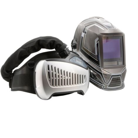 GYS – Cagoule soudeur 47846 – Protection UV/IR 15 – Teinte 5-9/9-13 – Temps de réaction 0.04 ms – Système respiratoire ventilé - 5-13G (1/7)