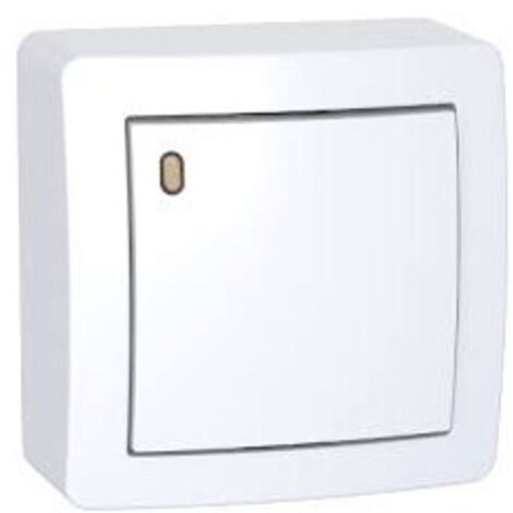 Va-et-vient lumineux Alrea blanc polaire complet (1/2)