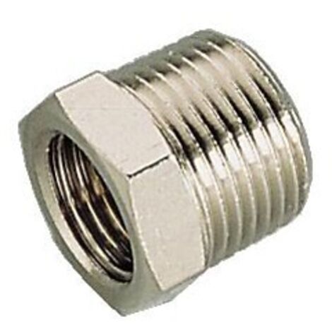 Prevost – Réduction mâle conique 1/4'' – femelle cylindrique 1/8'' – pression d'utilisation 0 à 15 bar – raccord de robinetterie A4