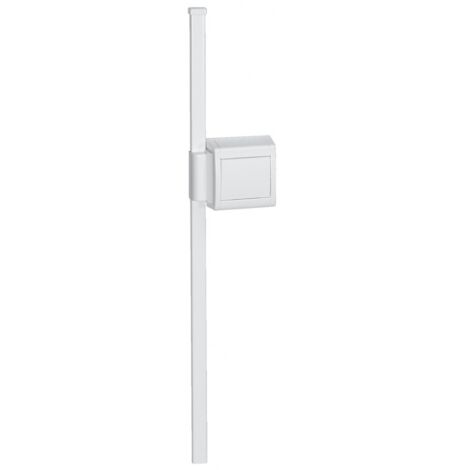 Legrand – Moulure DLPlus 32x12,5mm 2 compartiments longueur 2,1m – Fixation par collage et vis – Résistance aux chocs 2 joules – 30014