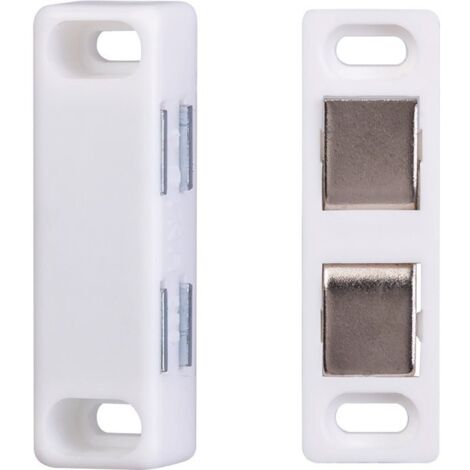 Aimant de placard Unic 4 kg blanc (1/2)