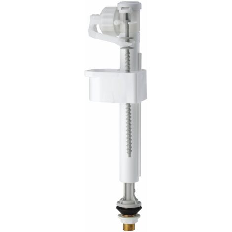 Siamp – Robinet flotteur compact silencieux – Alimentation basse 12x17 – Compatible réservoirs céramique et plastique – Système anti-siphonnage