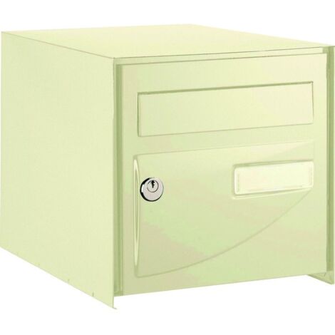 Boite à lettres Probat simple face DECAYEUX ton pierre RAL 1013 - 125964