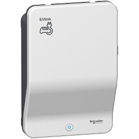 Schneider Electric – Station de charge Evlink Wallbox Plus – Mono – Puissance 3 kW – Intensité 16 A – Protections intégrées pour sécurité