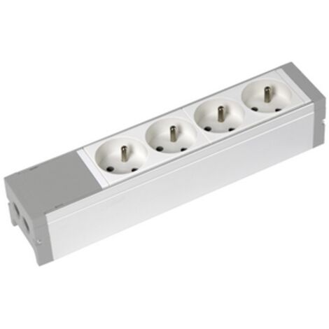 Legrand – Bloc alimentation 4x2P + T à câbler – Para-foudre et para-surtenseur – Pour chantiers humides – Bon rendement