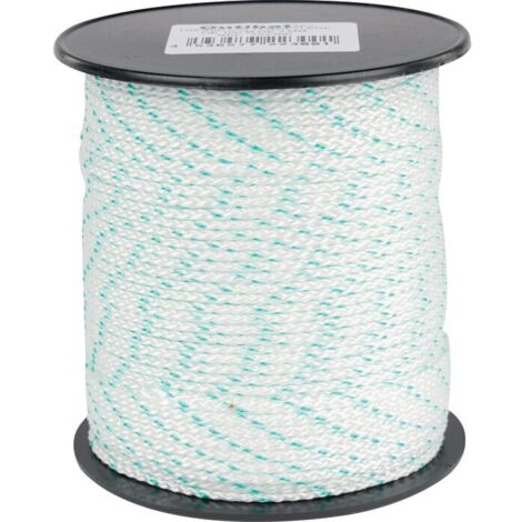 Bobine de tresse polypropylène - Outibat - Diamètre 3 mm - Longueur 100 m