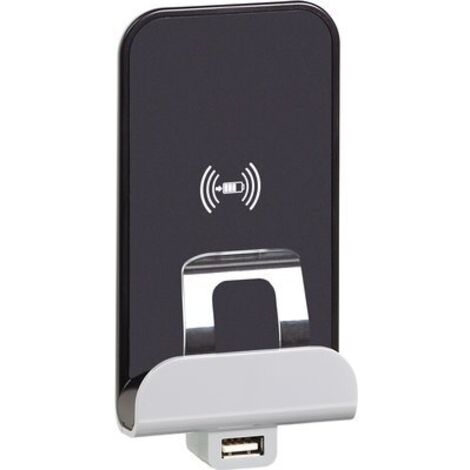 Legrand – Prise USB complète – Mode de pose électricité – Chargeur USB discret pour intérieur – Compatible avec appareils électroniques