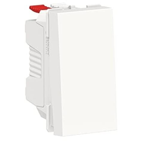SCHNEIDER UNICA BOUTON POUSSOIR NO 1 MODULE MÉCANISME BLANC - NU310618F