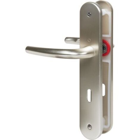 Poignée de porte intérieure - San diego - Hoppe Et Cie - Beige ivoire - Clé L - 195 mm