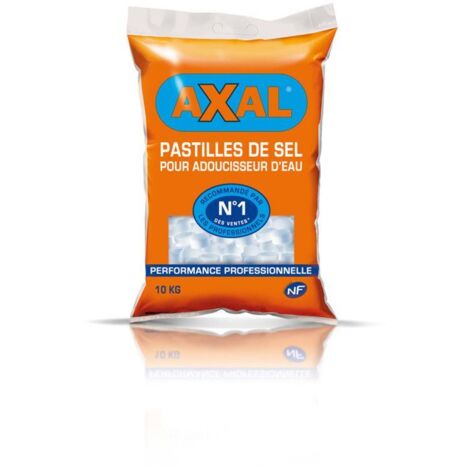 sel pour adoucisseur 10 kg axal pro, qualite professionnel, france