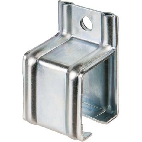 Mantion – Support de rail Sportub – Fixation murale en acier zingué – Capacité 80 kg – Pour rails 35 x 30 mm – Installation tous les 0,70 m (1/4)