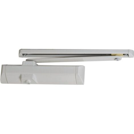 Ferme-porte TS90 bras coulisse DORMAKABA - force 3/4 - Blanc - frein à l'ouverture - toutes positions - 10210411