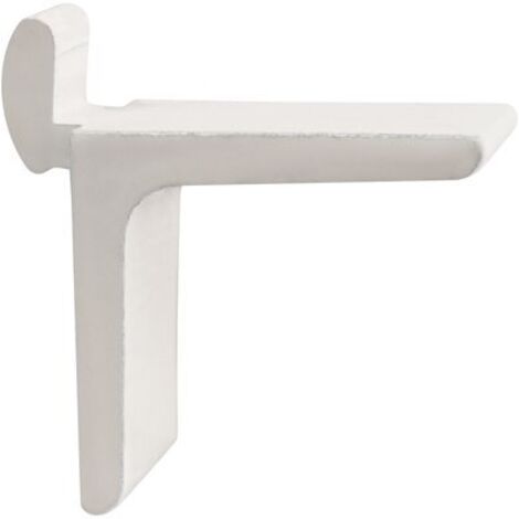 Taquet crémones pour aile en aluminium blanc