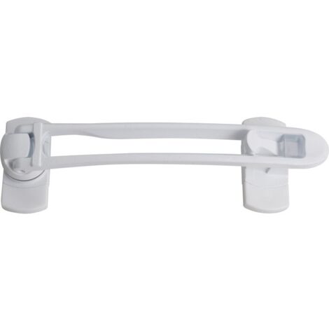 Entrebâilleur rigide de sécurité pour porte d'entrée MOST - SOCONA                                                                Epoxy blanc (1/3)