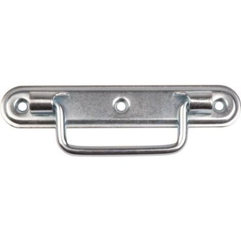 Poignée sur platine zinguée emboutie - Jardinier massard - 160 mm (1/5)