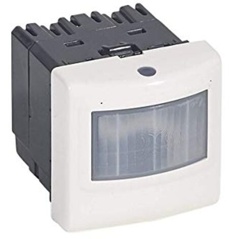 Legrand – Détecteur de mouvement 2 fils – Installation rapide – Design blanc élégant – Pour lampes et éclairage intérieur - 2fils