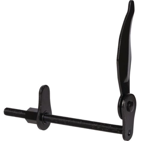 Torbel – Arrêt feuille de laurier à scellement chimique noir – Butée hexagonale – Diamètre tige filetée 8 mm – Pour volets en bois