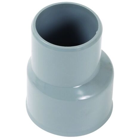 Nicoll – Raccord d'évacuation mâle-femelle PVC Ø 40mm – Joint double lèvre pour étanchéité – Compatible tubes 93mm et 100mm – ZTT