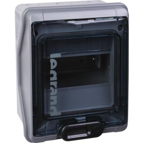 LEGRAND LEG01906 COFFRET PLEXO 6 MODULES AVEC EMBOUTS À PERFORER DIRECTE IP 65 IK 09 GRIS