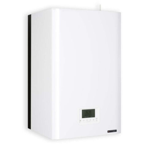 Banyo – Chaudière murale gaz à condensation 25kW – Évacuation ventouse 60/100 mm – Système de régulation numérique multizone – Classe énergétique A