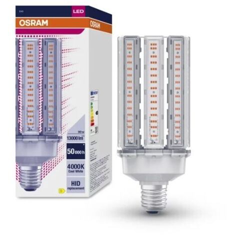 lampe LED professionnelle HQL E40 100W 4000K (1/3)