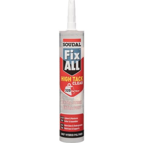 Mastic High Tack 290 ml Transparent (1/5)