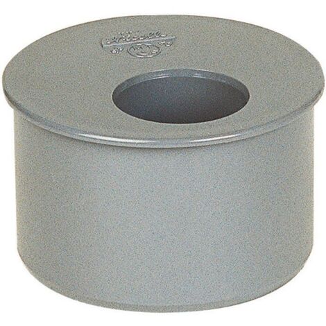 Tampon de réduction PVC gris - MF - Diamètre 80 - 75 mm - Girpi