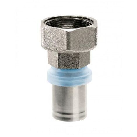 Raccord droit femelle écrou tournant - Diamètre 20 mm - F 3/4' - RBM (1/2)