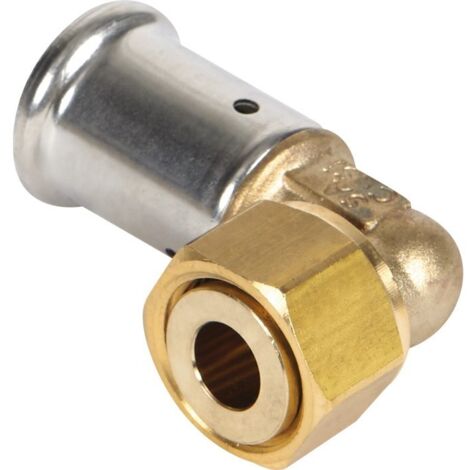 Coude écrou libre multicouche laiton à sertir HENCO 20 x 3/4' - 34P-2005-CS (1/3)