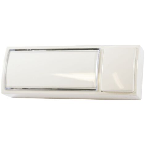 Bouton poussoir lumineux +PE blanc – Accessoire pour interphone – Résistant aux intempéries – Installation facile – Compatible avec systèmes Urmet (1/7)