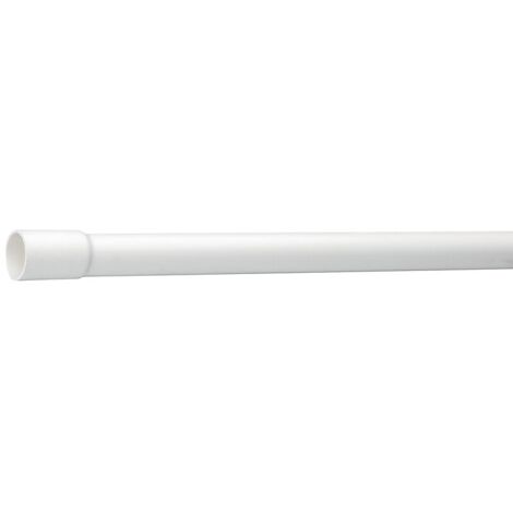 Schneider – Tube IRL tulipé en PVC gris – Ø20 mm – Longueur 3 mètres – Résistance à la compression 750 N – Degré de protection IP 40 - IMT50620