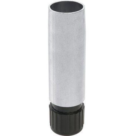 Pied en acier 323 noir ht 100 mm (1/2)