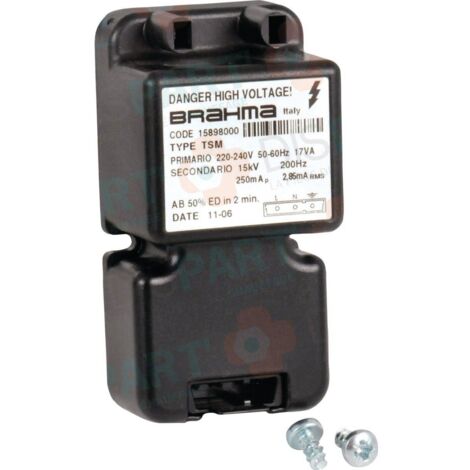 Transformateur d'allumage pour chaudières Frisquet – Ignition fiable et efficace – Compatible modèles HYDROCONFORT et PRESTIGE - F3AA40848