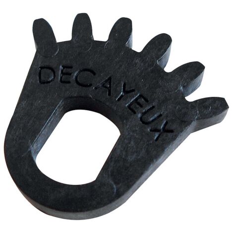 Came crantée pour boîte aux lettres collectives – Fixation par vis – Acier galvanisé pour durabilité – Compatible avec modèles Decayeux