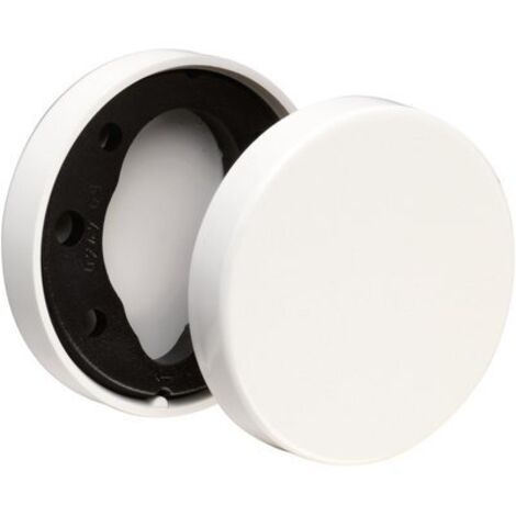 Rosace /2 nylon blanc borgne