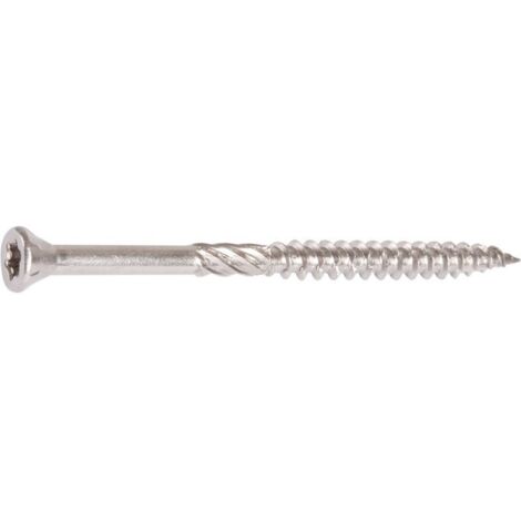 Vis inox A2 bois Torx 5x60/200 (1/2)
