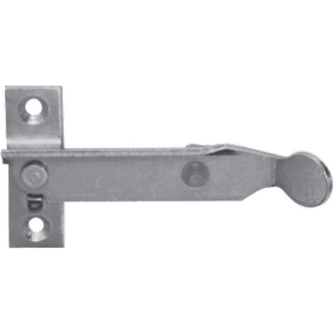 Torbel – Arrêt de persienne 95 mm en acier zingué – Butée droite pour volets en bois et PVC – Sécurise position ouverte ou fermée - BF382703-1
