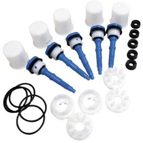 Sachet 5 pistons complets bleu, pour PRESTO 600,700