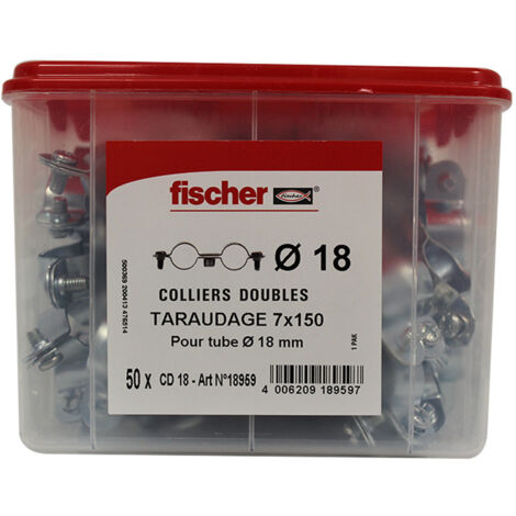 Collier double - 18 mm - Fischer