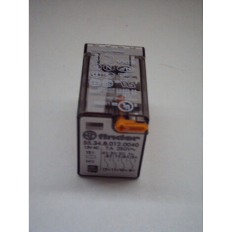 Relais auxiliaire embrochable 4 RT 8A - Type AC - 12 V - Série 55 - Finder