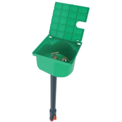 Bouche d'arrosage - Nicoll - Entrée F 1/2' - Sortie M 3/4' - En plastique - Résistant au gel