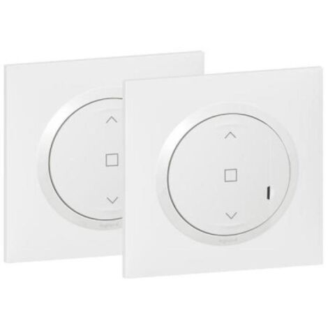 Télécommande pour volets roulants sans fils – Centralisation sans tirage de fils – Compatible avec motorisations Legrand – Installation facile (1/3)