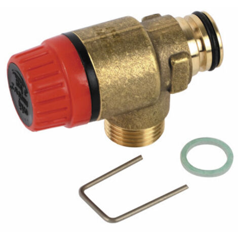 Diff – Soupape de sécurité chauffage central 3 bars – Filetage sortie 1/2'' – Compatible chaudières Saunier Duval – Remplacement essentiel