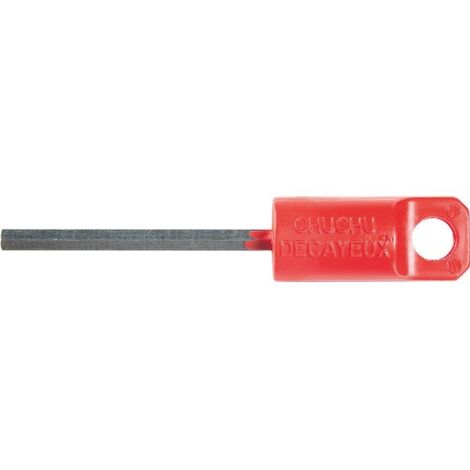 Ecolands – Clé pour robinet à gaz naturel – Norme NF – 1 pièce – Outil essentiel pour installations de gaz – Ouverture et fermeture faciles