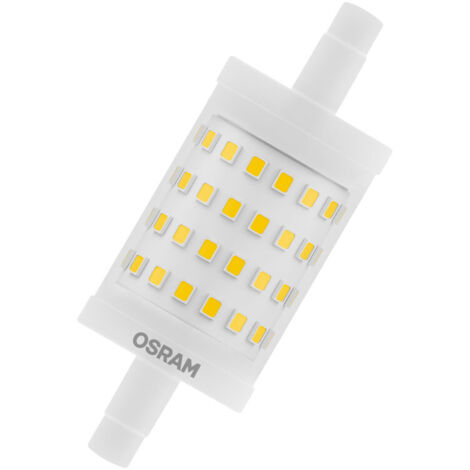 lampe LED ligne R7s claire 9,5 W 1055 lm 2700K réglable (1/4)
