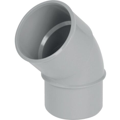 Coude PVC Vidange 45° Mâle Femelle ∅80